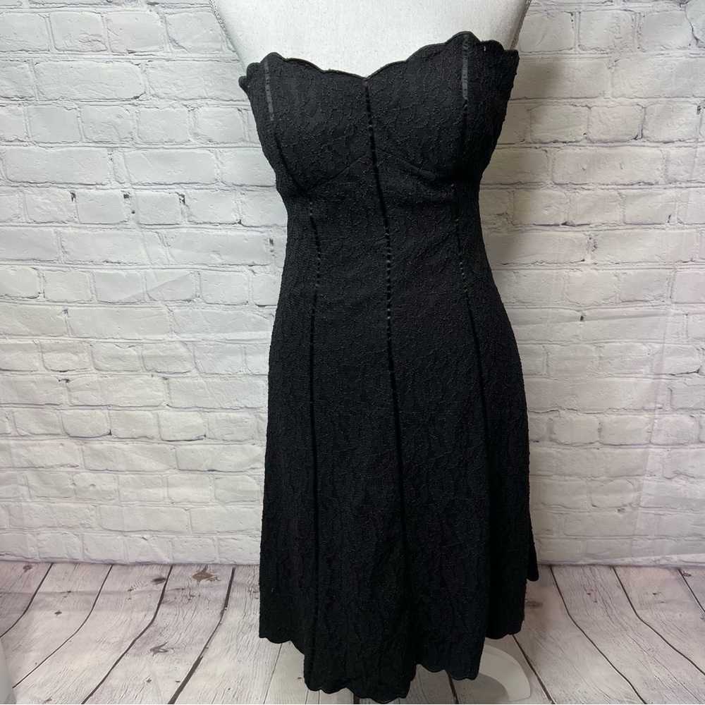 White House Black Market Strapless Dress 0